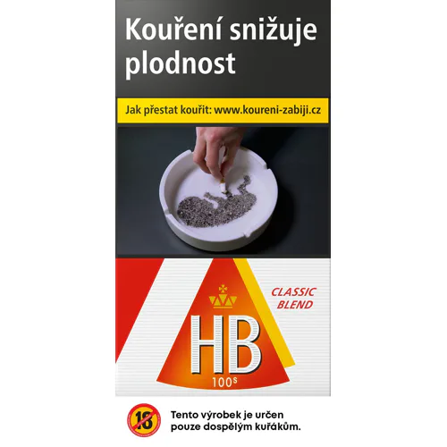HB Classic 100 (10 krabiček)